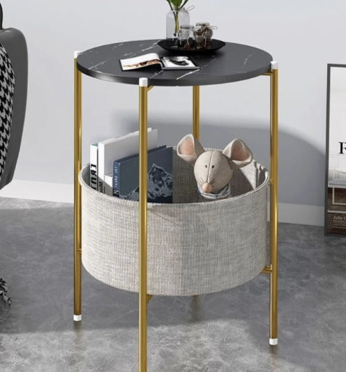 [A14] Nordic Minimalist Simple Bedside Round Table